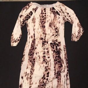 Jennifer Lopez Animal Print Dress